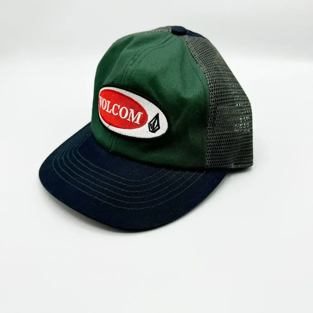 Volcom Oval It All Cheese Ranger Hat Mesh SnapBack Boys